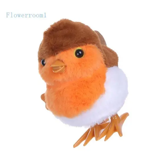 Flowerroom1 Wind Up Toy Jumping Robin Novidade Hopping Windup