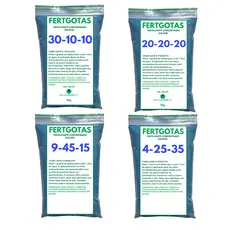 Fertilizante Orquídeas Soluvel até 30 litros 9-45-15 ou 4-25-35 ou 20-20-20 ou 30-10-10