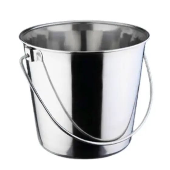 Balde de Gelo em Inox 4,5L com alça para Cerveja e Bebidas