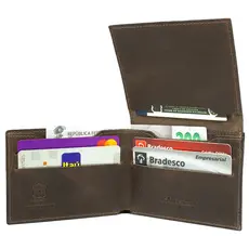 Carteira Masculina Com Elástico Pequena Fina Porta Cartão ⭐Ganhe um chaveiro⭐