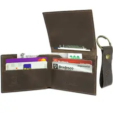 Carteira Masculina kartmen em  couro qualidade  durabilidade  ⭐Ganhe um chaveiro⭐