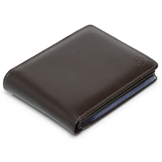 Carteira Masculina Couro Legítimo Premium Caixa Presente Premium Edição Com Chaveiro