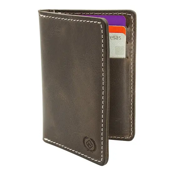 Porta Cartão Masculina Couro 100% Bovino Legitimo Premium