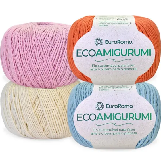 EUROROMA ECOAMIGURUMI 8/7 - 160G - 254 M