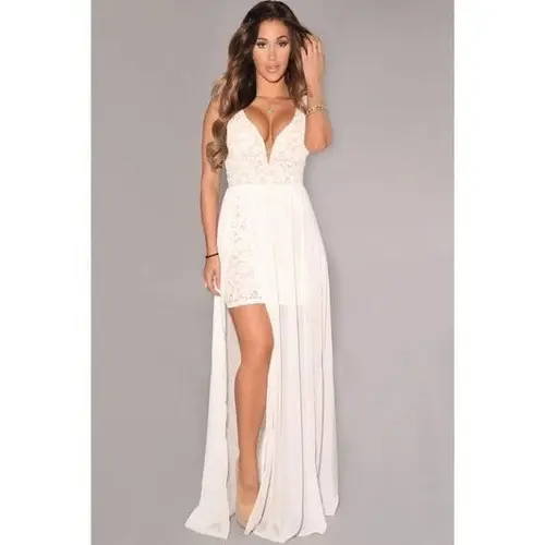 Vestido De Noiva Pré Wedding Ou Civil De Renda E Tecido Fino