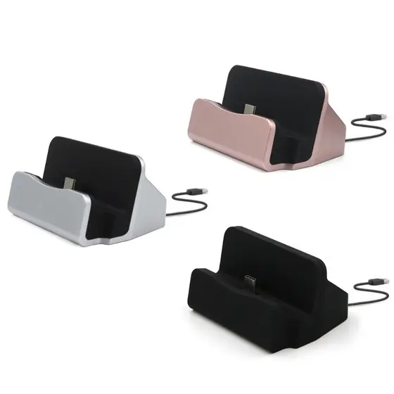 SK Type-C Estação Carregamento Rápido USB 3 1 Carregador Encaixe Para w Hua