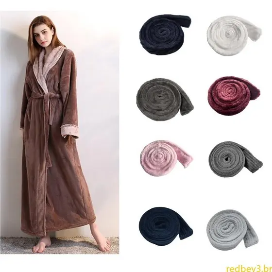 Bath Robe Belt Replacement Fleece Bathrobe Tie Replacement Flannel Robe Belt