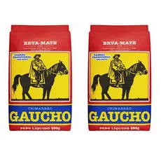 2 Erva Mate Chimarrão Gaúcho de 500g