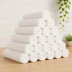 Kit 10pçs Toalhas de Salão de Beleza 45x62cm 100%Algodão Coleção Trip Clean