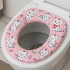 Assento de Vaso Infantil Macio Assento Redutor de Vaso Sanitário Infantil Bebe Macio antirespingo