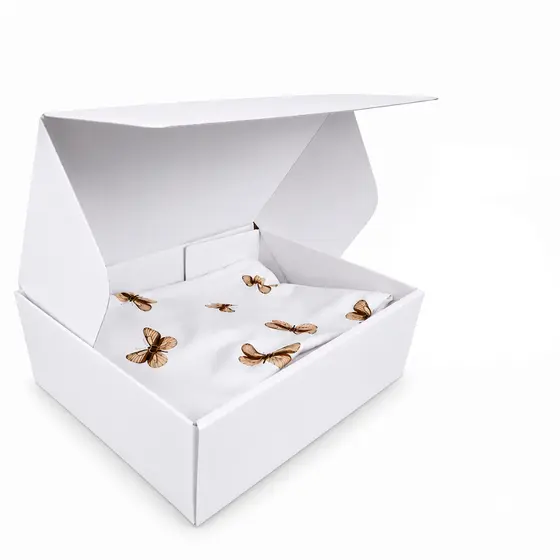 10 Caixas De Papelão 20x16x7 Montável Cor Branco Pac Envios