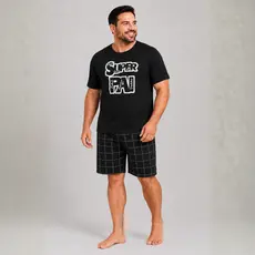 Pijama Masculino Manga Curta e Short Verao -  Edição Especial Dia dos Pais