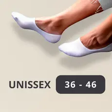 Kit 3 Pares Meia Invisível Unissex Soquete Curta