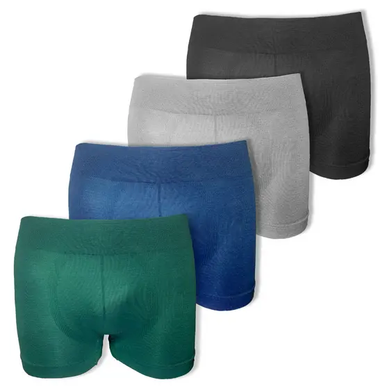 Kit 4 Cuecas Masculinas Boxer Premium Cores Sortidas Original