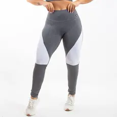 Calça Feminina Legging Zero Transparencia com Bolso e Cós Alto Duplo Academia Fitness - Viére