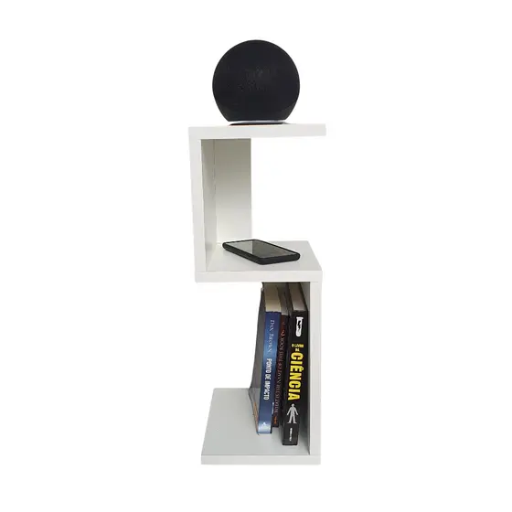 Nicho Mesa Apoio Lateral para Cabeceira MDF pequenos espaços quarto - 55x20cm