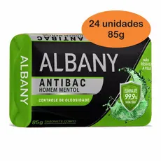 Kit 24 Sabonetes Albany Controle De Oleosidade 85g