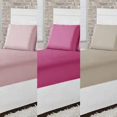 Kit 3 Jogos de Cama Lençol Solteiro com Elástico + 3 Fronhas
