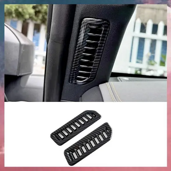 (Rjqx) Tampa De Ventilação De Ar Do Pilar A Carro Saída Lateral Para Acessórios Interiores 2023 2024