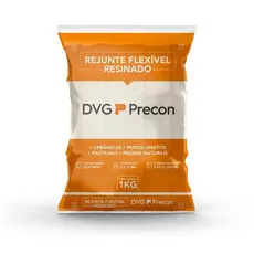 Rejunte Flexível Resinado DVG PRECON - Acabamento Liso e Alta Resistência