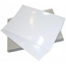 Papel Fotográfico A4 180g Branco Brilhante Glossy com 50 folhas