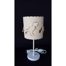 Abajur Infantil  para Quarto de Menino Dinossauro Luminária de Mesa