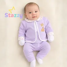 Kit 7 Peças Conjuntos Pagão Bebê Recém-Nascido Enxoval Bordado Linha Premium Bebê menino Bebê menina