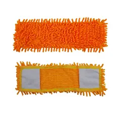 Refil Mop Microfibra 40x13cm Tira Pó Limpa Pisos para Rodo Mop 9285