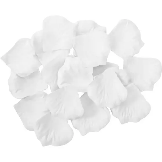 Kit de Pétalas Artificiais Brancas - 1000 Pétalas