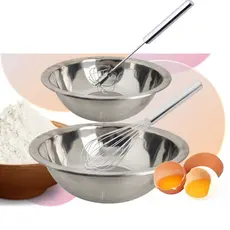 Bowl com Batedor Semi Automático / Fue Premium Tigela Inox 1,6L 23cm