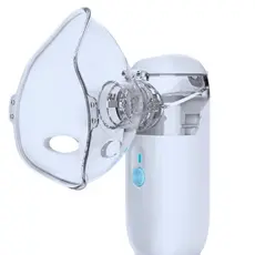 Nebulizador Inalador Portátil Silencioso Adultos e Crianças Ultrassônico Sintomas Rinite Alérgica Asma Bronquite