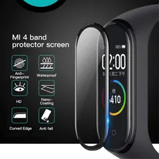 2 Películas 3D Flexível, Adere Partes Curvas, Não é Rígida e Protege Seu Mi Band 4 de Arranhões e Riscos Envio Imediato.