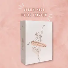 ÁLBUM DE FOTOS 15x21 COM TEMA BALLET