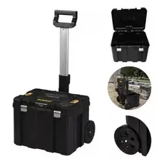 Caixa De Ferramentas Plástica C/ Rodas Dwst17820 Dewalt Cor Preto
