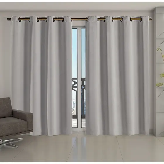 Cortina blackout tecido 4,00 X 2,70M