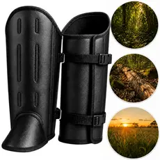 Perneira 3 Talas Velcro Roçadeira Mato Fechado Animais Peçonhentos Rural CA 48047 Reforçada