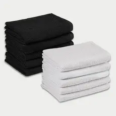 Kit com 30 Toalhas de Rosto Grande - Uso Profissional - Salão - Barbearia - Manicure