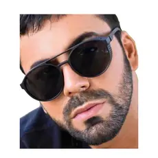 Óculos Redondo Masculino Qualidade emborrachado ALOK DA MODA