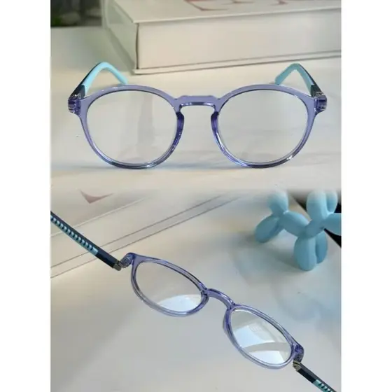 Glasses Armação Para Grau Infantil redonda geek flexivel 180 graus 18147
