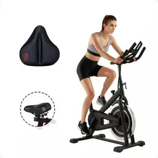 Capa de Selim Larga Gel Anatômica para Bicicleta Spinning - Confortável e Ideal para Longas Pedaladas Conforto Extra Mtb