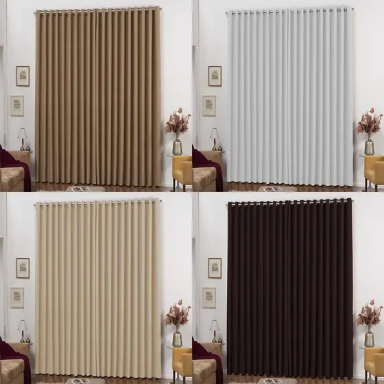 Cortina Blackout 100% 3,00 x 2,80 Bloqueia Luz