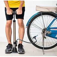 Bomba Para Encher Pneu De Bicicleta Moto E Bike de 30Cm E 50cm