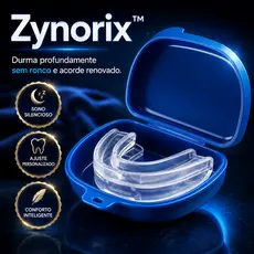 Protetor Bucal Anti Ronco | Bruxismo e Apneia do Sono com Estojo - Zynorix™
