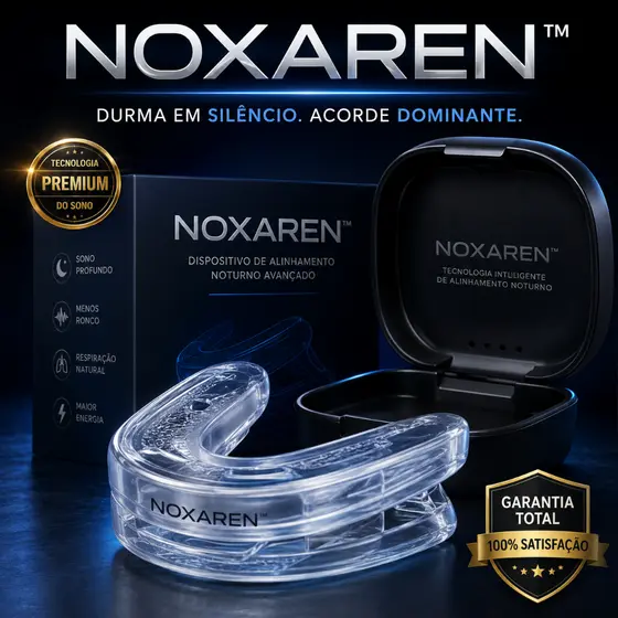 Protetor Bucal Anti-Ronco - A Tecnologia Silenciosa Que Devolve Suas Noites e Liberta Seus Dias - NOXAREN™