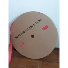 5 Metros Espaguete 16mm Tubo Isolante Termo Retrátil Vermellho