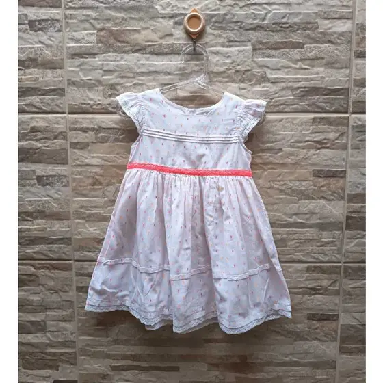 Vestido Infantil Póim (Renner) - Tamanho 1 Ano - Vestido Bebê
