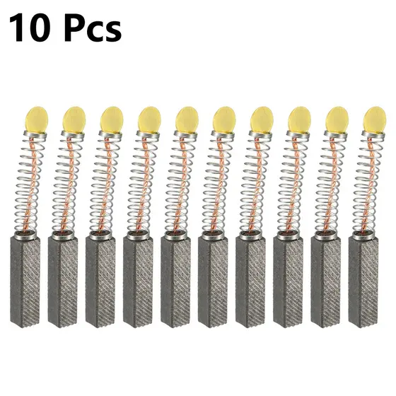 APZ 10pcs Escovas De Carvão Para Motores Elétricos 20mm x 5mm Peça De Reposição