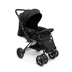 Carrinho De Bebê Choice Passeio Reversível e Retrátil Preto - Voyage