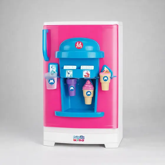Brinquedo Infantil Geladeira Gelato sem Freezer - Magic Toys