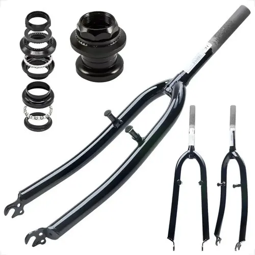 Garfo Sundown 26 Standard Rosca Fina+ Movimento Caixa de Direção C/Travas 21.1mm Bicicleta